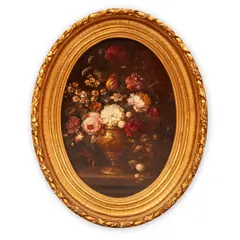 Bouquet by Anónimo, Óleo sobre tela, sold Jul 2024