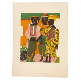 Romare Bearden, Untitled, Litografía 58 / 300