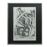 Alfredo Zalce, Cicilsta, 1992, Serigrafía P de A.I