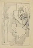 Mainie Jellet, Abstract, Pencil Drawing