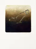 Mary Farl Powers, Form on Brown, Etching