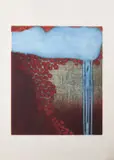 Mary Farl Powers, Waterfall, Etching A/P 1 of 4