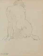 Nude by Mary Swanzy, Pencil, sold Jun 2026