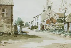 Co. Antrim Farm, Ballyclare by Maurice Canning Wilks, Watercolour, sold Jun 2026