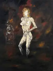 Michael Smyth, Familar Face, Oil on Canvas