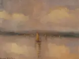 Norman J. McCaig, Sailing Boat, Oil on Board
