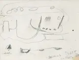 Patrick Collins, Achill Coast, Pencil on Paper