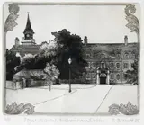 Ruth Brandt, Royal Hospital, Kilmainham, Dublin, Etching. Artists Proof.