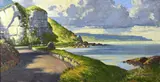 Sam Mclarnon, Antrim Coast Near Glenarm, Oil on Canvas