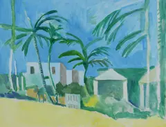 Simon McKinstry, Malta, Gouache
