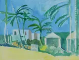 Simon McKinstry, Malta, Gouache