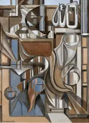 William Carron, Abstract, Acrylic on Paper