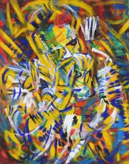 Dara Vallely, Harmonica, Oil on Canvas