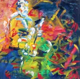 Dara Vallely, Piper Kennedy, Oil on Canvas