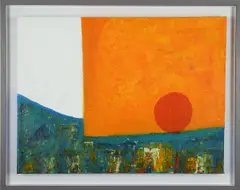 David Wilson, Sun Rise, Oil on Canvas