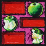 Eamon F Murphy, Still Life Apples, Oil on Board