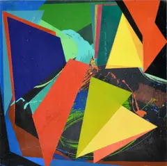 Jeremy Henderson, Sorites 3, Oil on Canvas Laid on Board