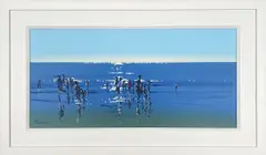 John Morris, Midday Reflections, Oil on Board