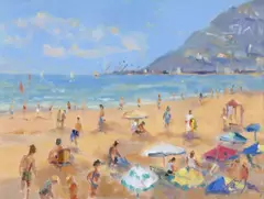 Liam Treacy, The Beach, Agadir, Oil on Canvas