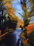 Louise Lennon, Out for a walk, Oil on Canvas