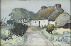 Marjorie Henry, Near Ballintoy, Co. Antrim, Watercolour