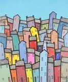 Paul Bursnall, Tall Stories, Oil on Canvas