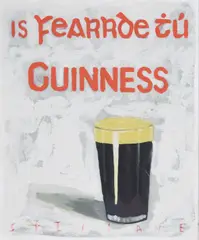 Spillane, Pint of the Black Stuff, Oil on Canvas