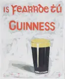 Spillane, Pint of the Black Stuff, Oil on Canvas