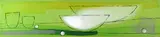 Susan Steele, Green Vessels, Oil on Canvas