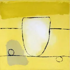 Susan Steele, Yellow Vessel, Oil on Canvas