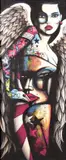 Terry Bradley, Angel, Signed Print on Canvas. Edition 82 of 250.