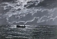 Ciaran Clear, In Memory of PQ17, Oil on Board