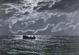 Ciaran Clear, In Memory of PQ17, Oil on Board