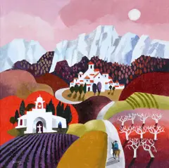Desmond Kinney, Andalusia, Acrylic on Canvas