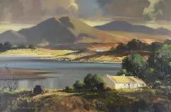 George Gillespie, Mulroy Bay, Donegal, Oil on Canvas