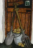 James MacIntyre, Half Door, Innislacken, Oil on Board