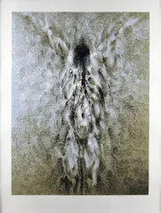 Louis le Brocquy, Human Image XI, Screenprint. Edition 7 of 75.