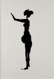 Louis le Brocquy, The Tain, Macha Pleading, Lithograph Brush Drawing. Edition 38 of 70.