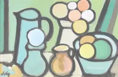 Markey Robinson, Still Life, Gouache