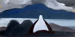 Markey Robinson, In The West, Gouache