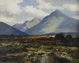 Maurice Canning Wilks, Near Letterfrack, Connemara, Co. Galway, Oil on Canvas