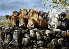 Philip Childs, A Friendly Greeting, Acrylic on Canvas