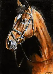 Philip Childs, A Kind Eye, Acrylic on Canvas Board