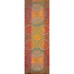 Josette Young, (Language group: Eastern Arrernte), synthetic polymer paint on linen