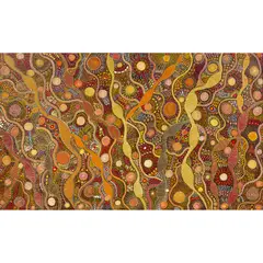 June Smith, Yalke Story, synthetic polymer paint on linen