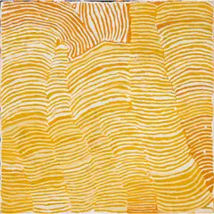 Makinti Napanangka, (Language group: Pintupi), synthetic polymer paint on linen