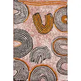 Naata Nungurrayi, (Language group: Pintupi), synthetic polymer paint on linen