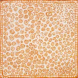 Nyurapayia Nampitjinpa, (Language group: Pintupi), synthetic polymer paint on linen