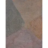 Lena Skinner Ngal, (Language group: Alyawarr), synthetic polymer paint on linen