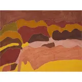 Patrick Mung Mung, (Language group: Gija), natural ochre and pigments on canvas